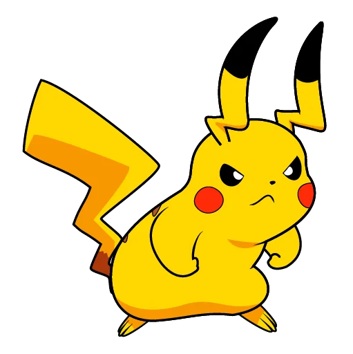 Стикер 15 из набора «Pika Pika»