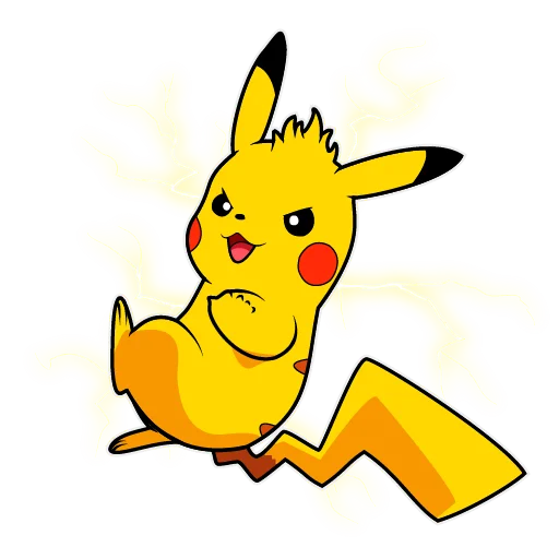 Стикер 16 из набора «Pika Pika»