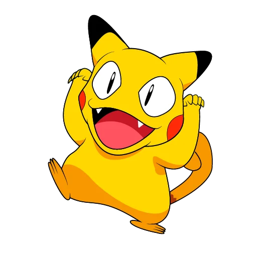 Стикер 4 из набора «Pika Pika»