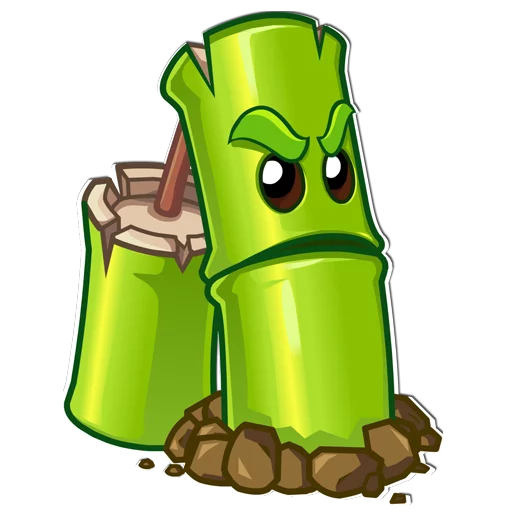 Стикер 13 из набора «Plants vs Zombies»