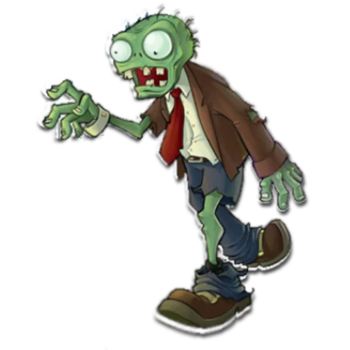 Стикер 6 из набора «Plants vs Zombies»