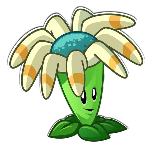 Стикер 7 из набора «Plants vs Zombies»