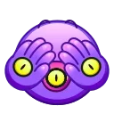 Стикер 11 из набора «@Premium_Stikers | Psychopath Emoji»