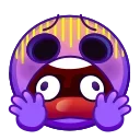 Стикер 14 из набора «@Premium_Stikers | Psychopath Emoji»
