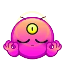 Стикер 15 из набора «@Premium_Stikers | Psychopath Emoji»