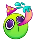 Стикер 16 из набора «@Premium_Stikers | Psychopath Emoji»