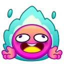Стикер 18 из набора «@Premium_Stikers | Psychopath Emoji»