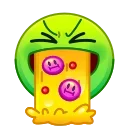 Стикер 20 из набора «@Premium_Stikers | Psychopath Emoji»