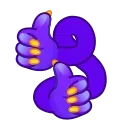 Стикер 6 из набора «@Premium_Stikers | Psychopath Emoji»