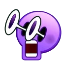 Стикер 8 из набора «@Premium_Stikers | Psychopath Emoji»