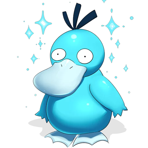 Стикер 1 из набора «Psyduck»