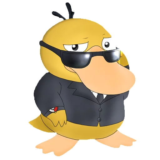 Стикер 12 из набора «Psyduck»