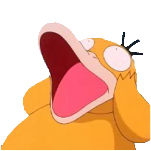 Стикер 4 из набора «Psyduck»