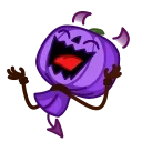Стикер 13 из набора «Pumpkin Ghost»