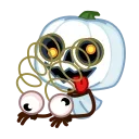 Стикер 16 из набора «Pumpkin Ghost»