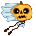 Стикер 20 из набора «Pumpkin Ghost»