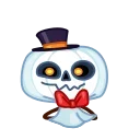 Стикер 6 из набора «Pumpkin Ghost»