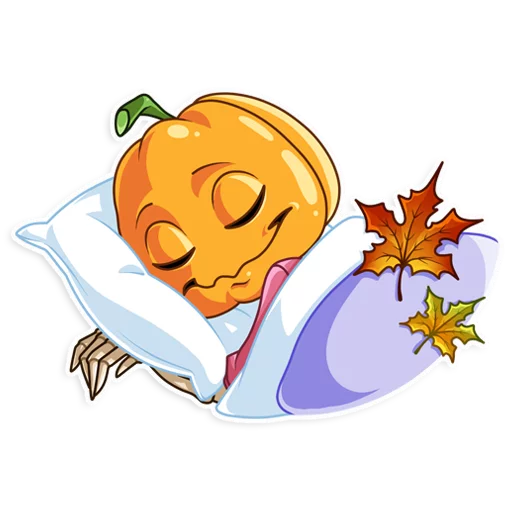 Стикер 17 из набора «Jack Pumpkinhead»