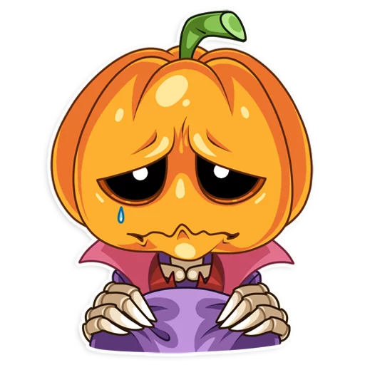 Стикер 19 из набора «Jack Pumpkinhead»