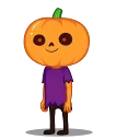 Стикер 1 из набора «Pumpkin Man»