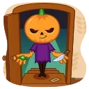 Стикер 15 из набора «Pumpkin Man»