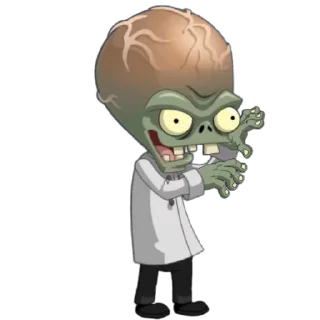 Стикер 18 из набора «PvZ»