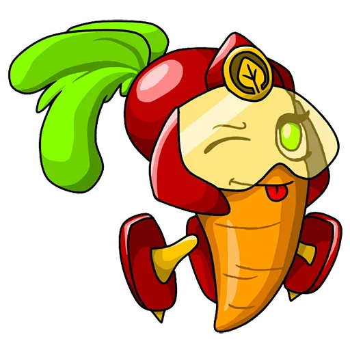 Стикер 19 из набора «Plants Vs Zombies: Heroes | @TgSticker»