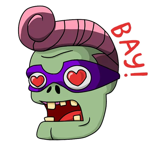 Стикер 8 из набора «Plants Vs Zombies: Heroes | @TgSticker»