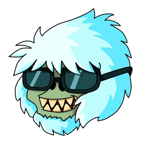 Стикер 10 из набора «Plants Vs Zombies: Heroes | @TgSticker»
