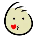 Стикер 12 из набора «Qonshu Emoji»
