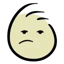 Стикер 17 из набора «Qonshu Emoji»