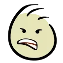 Стикер 19 из набора «Qonshu Emoji»