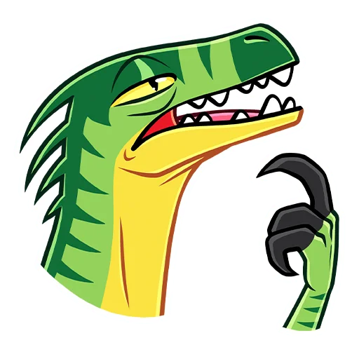 Стикер 12 из набора «Рик и Рок (@TgSticker)»