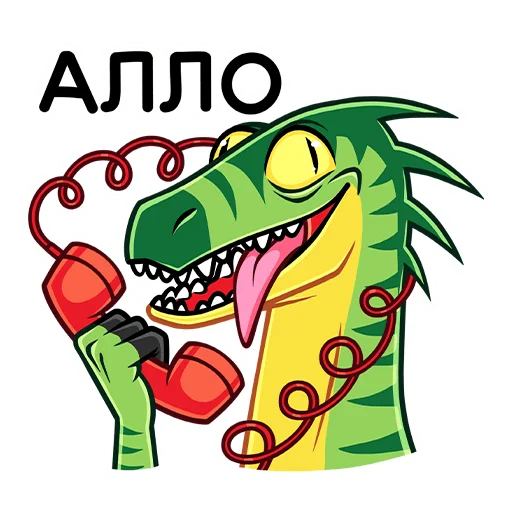 Стикер 6 из набора «Рик и Рок (@TgSticker)»