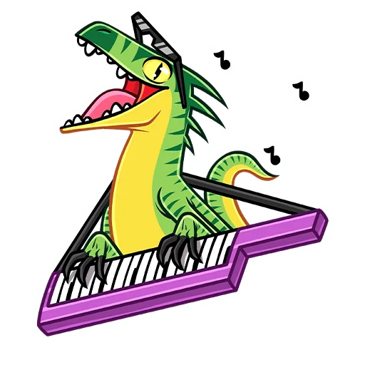 Стикер 7 из набора «Рик и Рок (@TgSticker)»