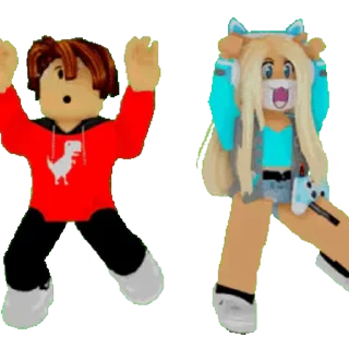 Стикер 17 из набора «Roblox by @Gifstiki»