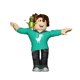 Стикер 9 из набора «Roblox by @Gifstiki»