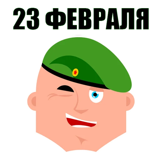Стикер 2 из набора «February 23rd @stickersb2b»