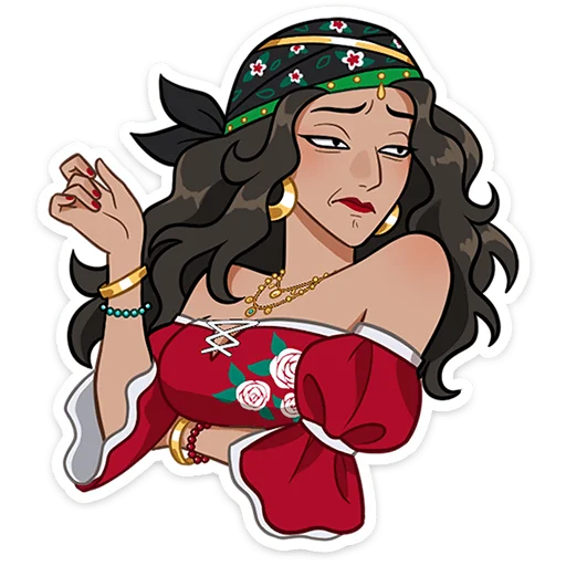 Стикер 13 из набора «Сабина от @TgSticker»