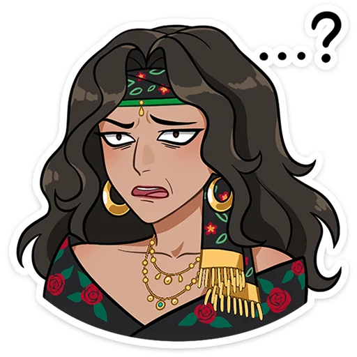 Стикер 3 из набора «Сабина от @TgSticker»