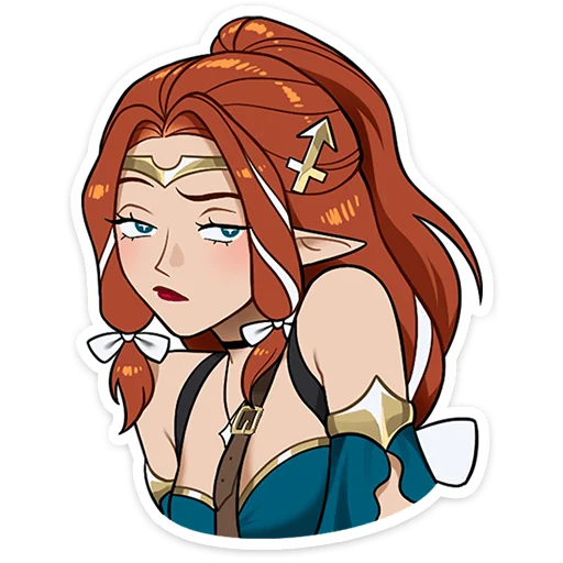 Стикер 14 из набора «Сагитта • @TgSticker»