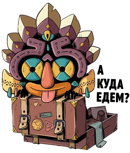 Стикер 8 из набора «shaman»