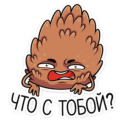 Стикер 11 из набора «Шишка Братишка :: @TgSticker»