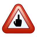 Стикер 17 из набора «Signs Emojis | @ArtNima»