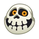 Стикер 1 из набора «Skull Emoji Pack • @TgSticker»