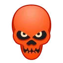 Стикер 11 из набора «Skull Emoji Pack • @TgSticker»