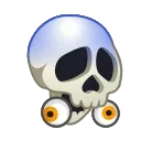 Стикер 7 из набора «Skull Emoji Pack • @TgSticker»