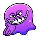 Стикер 2 из набора «slime @emojique»