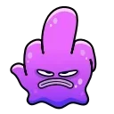 Стикер 11 из набора «slime @emojique»