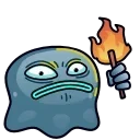 Стикер 14 из набора «slime @emojique»